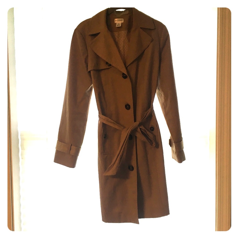 Motherhood Maternity Tan Trench Coat